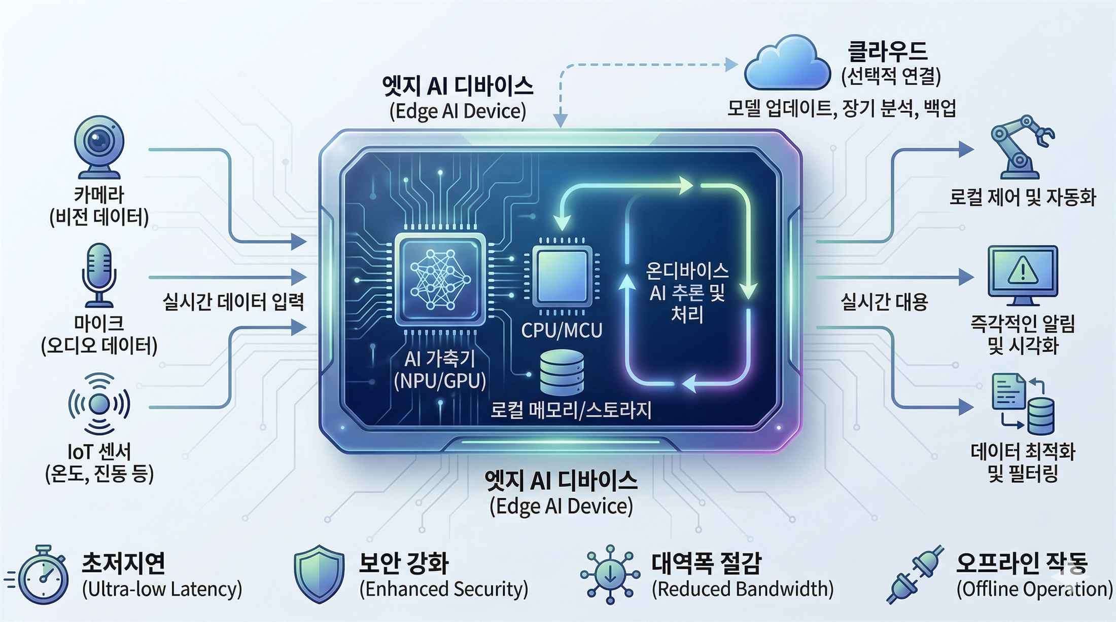 현장에서 즉시 판단하고 제어하는 초저지연 두뇌